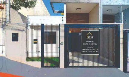 Casa à venda em Maringá, Jardim Diamante, com 3 quartos, com 101.63 m² de construção