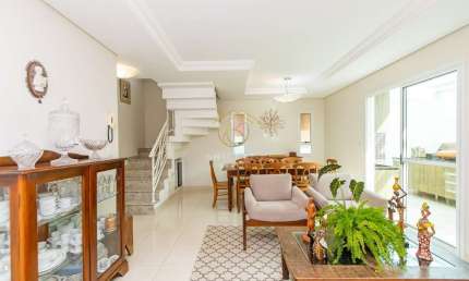 Casa em condomínio fechado com 4 quartos à venda na Rua Eduardo Gerber, 71, Jardim das Américas, Curitiba por R$ 1.280.000