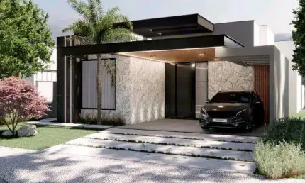 Casa para Venda em Foz do Iguaçu, Condomínio Falls Ville, 3 suítes, 2 vagas