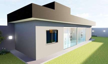 Casa para Venda em Foz do Iguaçu, Loteamento Moradas dos Ipês, 2 dormitórios, 1 suíte, 1 banheiro