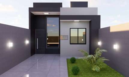 Casa para Venda em Foz do Iguaçu, Parque Morumbi, 2 dormitórios, 1 suíte, 1 banheiro, 2 vagas