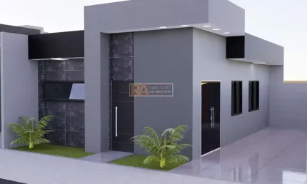 Casa para Venda em Foz do Iguaçu, Parque Residencial Morumbi, 2 dormitórios, 1 suíte, 1 banheiro, 1 vaga