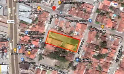 Terreno à venda na Rua Estância, 728, Igapó, Natal