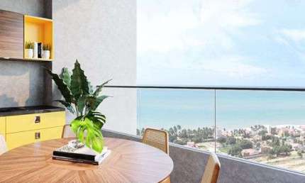 Apartamento com 2 dormitórios à venda, 65 m² por R$ 594.851,79 - Cotovelo - Parnamirim/RN