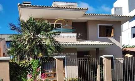 Casa Alto Padrão para Venda em Florianópolis, Ingleses do Rio Vermelho, 3 dormitórios, 1 suíte, 4 banheiros, 3 vagas