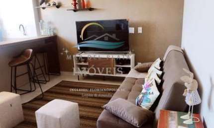 Apartamento para Temporada em Florianópolis, Ingleses do Rio Vermelho, 2 dormitórios, 1 suíte, 2 banheiros, 1 vaga