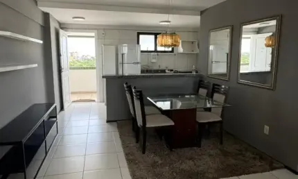 Apartamento mobiliado com três dormitórios renascença