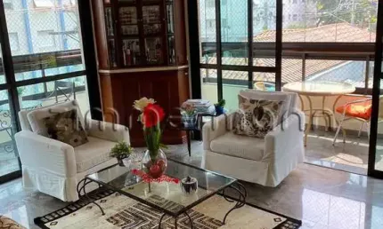 Apartamento com 3 quartos à venda na rua apinajés, --, perdizes, são paulo, 225 m2 por r$ 2.300.000