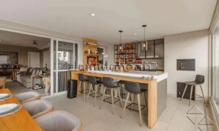 Apartamento com 4 quartos à venda na avenida chibarás, --, moema, são paulo, 357 m2 por r$ 7.980.000