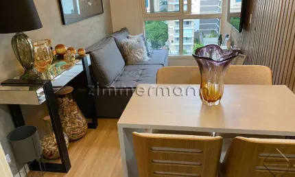 Apartamento com 1 quarto à venda na Avenida Chibarás, --, Moema, São Paulo, 30 m2 por R$ 500.000