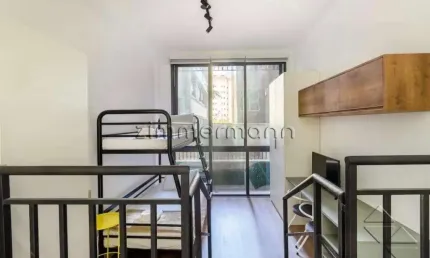 Apartamento com 1 quarto à venda na rua bartira, --, perdizes, são paulo, 24 m2 por r$ 600.000