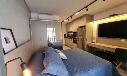 Apartamento com 1 quarto à venda na rua doutor jesuíno maciel, --, campo belo, são paulo, 24 m2 por r$ 520.000