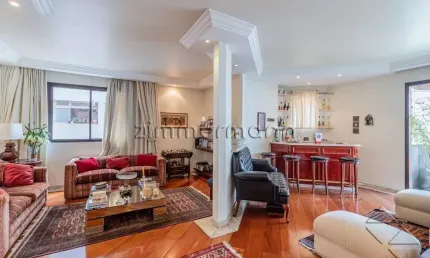 Apartamento com 3 quartos à venda na rua monte alegre, --, perdizes, são paulo, 177 m2 por r$ 1.900.000