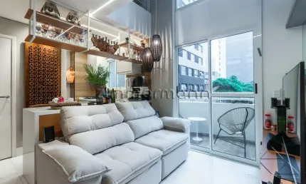 Apartamento com 1 quarto à venda na Rua Urussuí, --, Itaim Bibi, São Paulo, 47 m2 por R$ 1.080.000