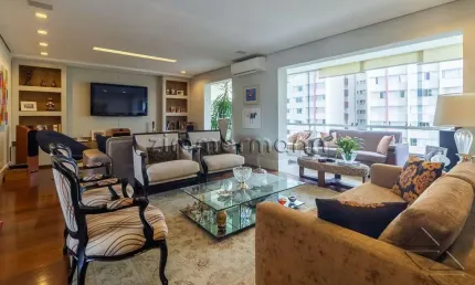 Apartamento com 4 quartos à venda na Alameda dos Aicás, --, Moema, São Paulo, 208 m2 por R$ 2.550.000