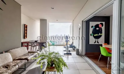 Apartamento com 2 quartos à venda na rua camburiú, --, vila ipojuca, são paulo, 124 m2 por r$ 1.800.000