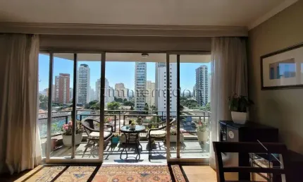 Apartamento com 3 quartos à venda na rua cataguaz, --, campo belo, são paulo, 143 m2 por r$ 1.050.000