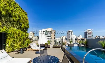 Apartamento com 1 quarto à venda na alameda jauaperi, --, moema, são paulo, 20 m2 por r$ 450.000