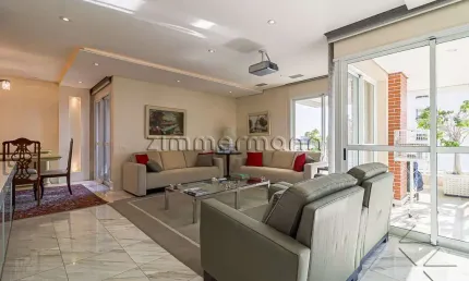 Apartamento com 4 quartos à venda na Alameda dos Aicás, --, Moema, São Paulo, 195 m2 por R$ 3.600.000