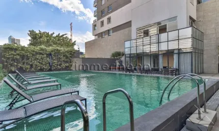 Apartamento com 1 quarto à venda na rua jean peltier, --, brooklin, são paulo, 63 m2 por r$ 1.000.000