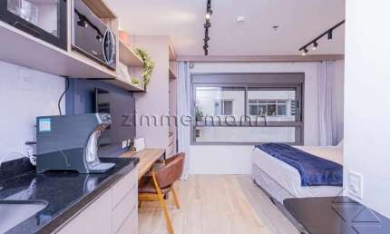 Apartamento com 1 quarto à venda na Rua Mário Amaral, --, Paraíso, São Paulo, 21 m2 por R$ 478.000
