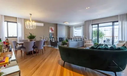 Apartamento com 4 quartos à venda na rua wanderley, --, perdizes, são paulo, 210 m2 por r$ 2.650.000