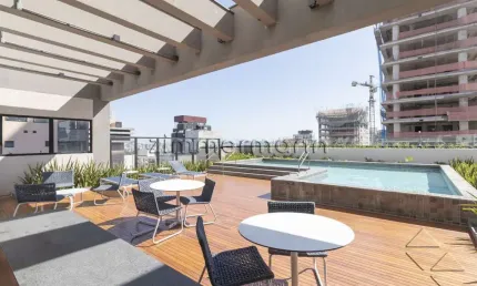 Apartamento com 1 quarto à venda na rua alves guimarães, --, pinheiros, são paulo, 35 m2 por r$ 740.000