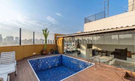 Cobertura com 3 quartos à venda na Rua Ramalho Ortigão, --, Vila Gumercindo, São Paulo, 185 m2 por R$ 1.200.000