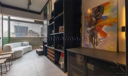 Apartamento com 1 quarto à venda na Rua Harmonia, --, Vila Madalena, São Paulo, 54 m2 por R$ 845.000