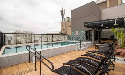 Apartamento com 1 quarto à venda na rua joão ramalho, --, perdizes, são paulo, 18 m2 por r$ 385.000