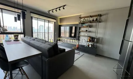 Apartamento com 1 quarto à venda na Avenida Vereador José Diniz, --, Santo Amaro, São Paulo, 45 m2 por R$ 790.000