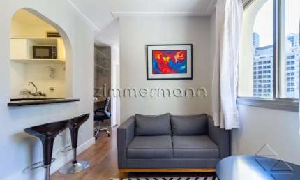 Flat com 1 quarto à venda na Alameda Campinas, --, Bela Vista, São Paulo, 28 m2 por R$ 500.000