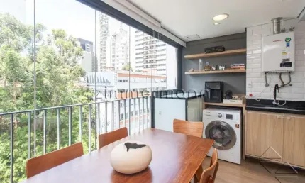Apartamento com 2 quartos à venda na rua cardeal arcoverde, --, pinheiros, são paulo, 58 m2 por r$ 1.120.000