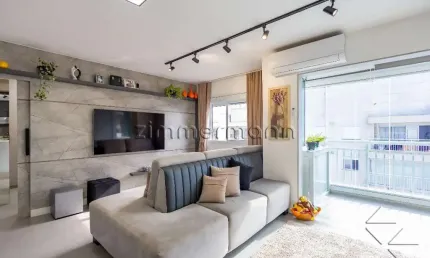 Apartamento com 2 quartos à venda na rua amoipira, --, santo amaro, são paulo, 62 m2 por r$ 649.000