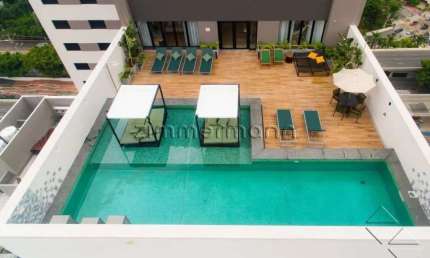 Apartamento com 1 quarto à venda na Alameda Raja Gabaglia, --, Vila Olímpia, São Paulo, 27 m2 por R$ 510.000