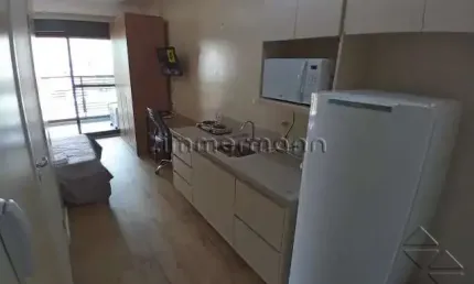 Apartamento com 1 quarto à venda na rua professor doutor josé marques da cruz, --, chácara santo antônio, são paulo, 26 m2 por r$ 400.000