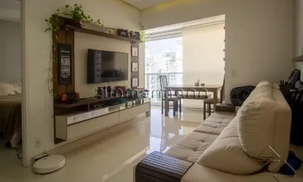 Apartamento com 1 quarto à venda na Rua Doutor Paschoal Imperatriz, --, Brooklin, São Paulo, 56 m2 por R$ 799.000
