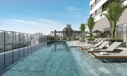 Apartamento com 1 quarto à venda na Rua Quatá, --, Vila Olímpia, São Paulo, 25 m2 por R$ 525.000