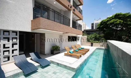 Apartamento com 2 quartos à venda na rua doutor virgílio de carvalho pinto, --, pinheiros, são paulo, 40 m2 por r$ 690.000