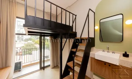 Apartamento com 1 quarto à venda na Rua Aimberê, --, Perdizes, São Paulo, 24 m2 por R$ 590.000