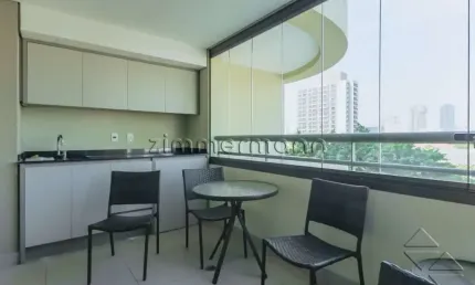 Apartamento com 2 quartos à venda na rua ribeiro do vale, --, brooklin, são paulo, 61 m2 por r$ 1.060.000