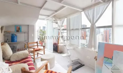 Cobertura com 2 quartos à venda na Rua Alves Guimarães, --, Pinheiros, São Paulo, 123 m2 por R$ 1.800.000