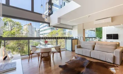 Apartamento com 1 quarto à venda na rua oscar freire, --, pinheiros, são paulo, 74 m2 por r$ 1.980.000