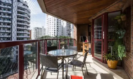 Apartamento com 4 quartos à venda na rua gaivota, --, moema, são paulo, 290 m2 por r$ 6.380.000