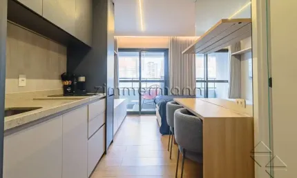 Apartamento com 1 quarto à venda na avenida sumaré, --, perdizes, são paulo, 25 m2 por r$ 575.000
