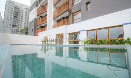 Apartamento com 2 quartos à venda na rua miragaia, --, butantã, são paulo, 39 m2 por r$ 490.000
