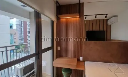 Apartamento com 1 quarto à venda na Avenida Chibarás, --, Moema, São Paulo, 25 m2 por R$ 500.000