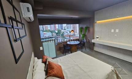 Apartamento com 1 quarto à venda na Rua Borges Lagoa, --, Vila Clementino, São Paulo, 28 m2 por R$ 495.000
