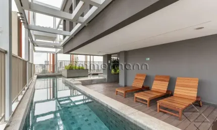 Apartamento com 1 quarto à venda na rua doutor melo alves, --, jardim américa, são paulo, 23 m2 por r$ 803.000