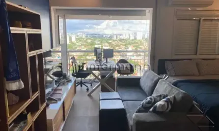 Apartamento com 1 quarto à venda na rua soberana, --, brooklin, são paulo, 45 m2 por r$ 745.000